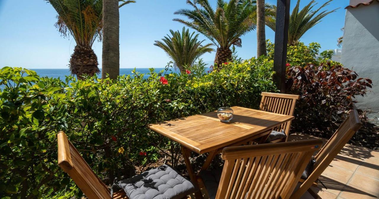 Ocean Front Two Bedroom Apartment Puerto de Santiago  Luaran gambar