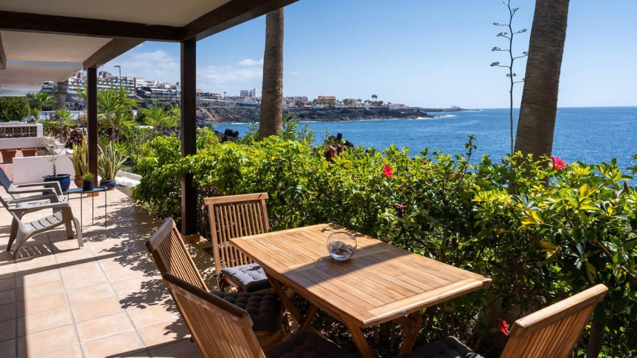 Ocean Front Two Bedroom Apartment Puerto de Santiago  Luaran gambar