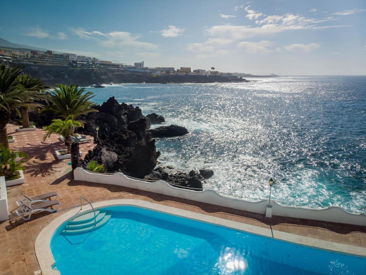 Ocean Front Two Bedroom Apartment Puerto de Santiago  Luaran gambar